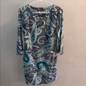 Women’s paisley dress small